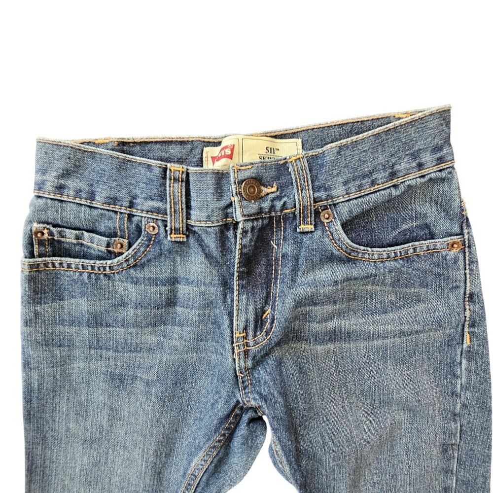 Levi's 511 Skinny kids unisex Jeans size 25x25 or 10R - Picture 5 of 9